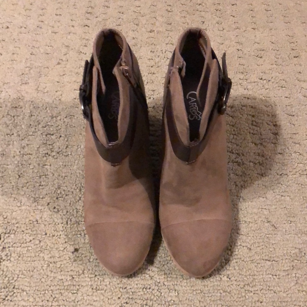 Women’s Brown Carlos Booties size 7.5